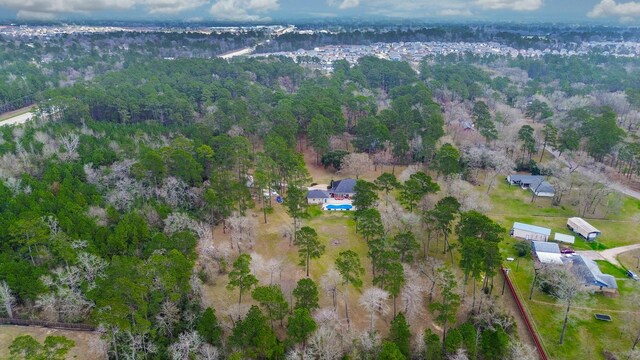 23442 Hillcrest Dr, Hockley, TX 77447 - view of property location featuring a forest