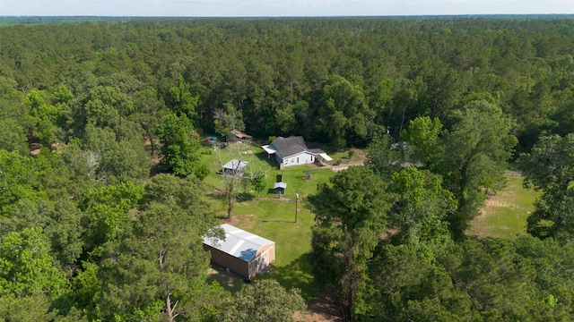 637 County Road 6502 E, Dayton, TX 77535 - drone / aerial view of a heavily wooded area