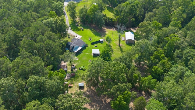 637 County Road 6502 E, Dayton, TX 77535 - aerial view of a forest