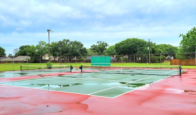 3135 Apple Dr, Missouri City, TX 77459 - view of tennis court