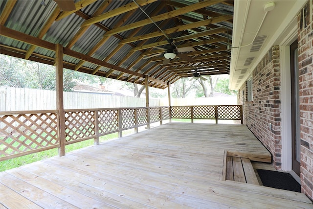 3135 Apple Dr, Missouri City, TX 77459 - view of wooden deck