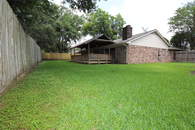 3135 Apple Dr, Missouri City, TX 77459 - view of fenced backyard