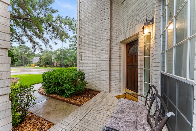17131 Valley Palms Dr, Spring, TX 77379 - property entrance with brick siding