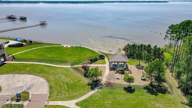 8107 Bosphorus St, Houston, TX 77044 - aerial view of a large body of water