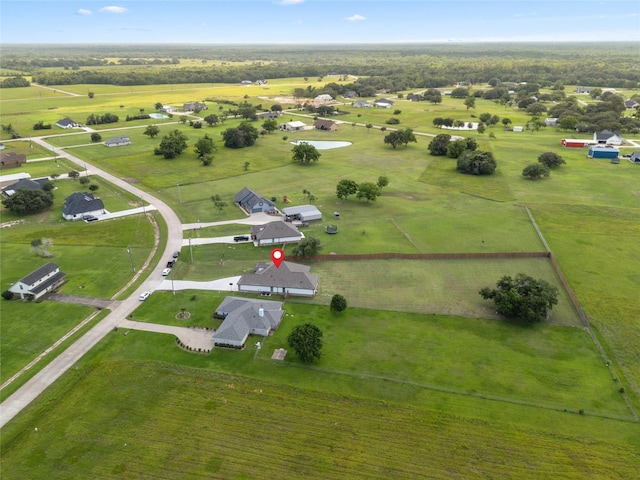 1420 Palomino Trl, Angleton, TX 77515 - aerial view of sparsely populated area