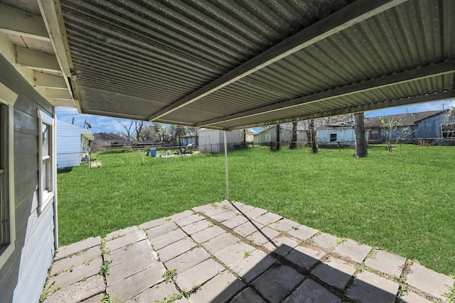 5130 Enyart St, Houston, TX 77021 - view of yard featuring a patio