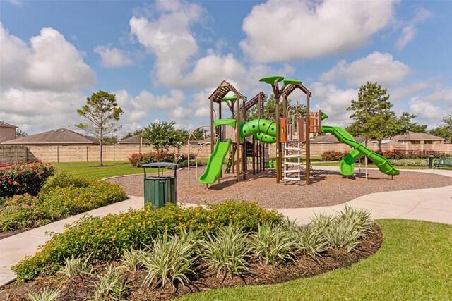 9807 Opal Rock Dr, Rosharon, TX 77583 - view of community jungle gym