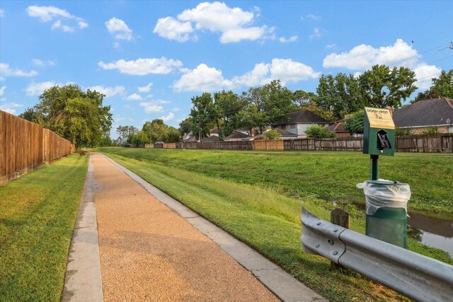 11442 Galbreath Dr, Houston, TX 77066 - view of yard