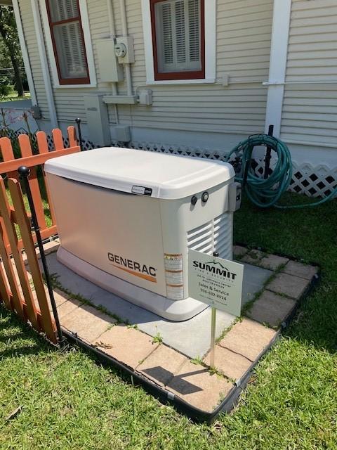 2114 E Lufkin Ave, Lufkin, TX 75901 - exterior view of a power unit and electric meter