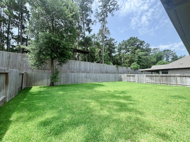 10023 Angelina Woods Ln, Conroe, TX 77384 - view of yard