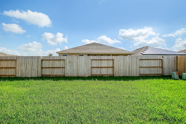 1203 Wildflower Way Dr, Beasley, TX 77417 - view of fenced backyard