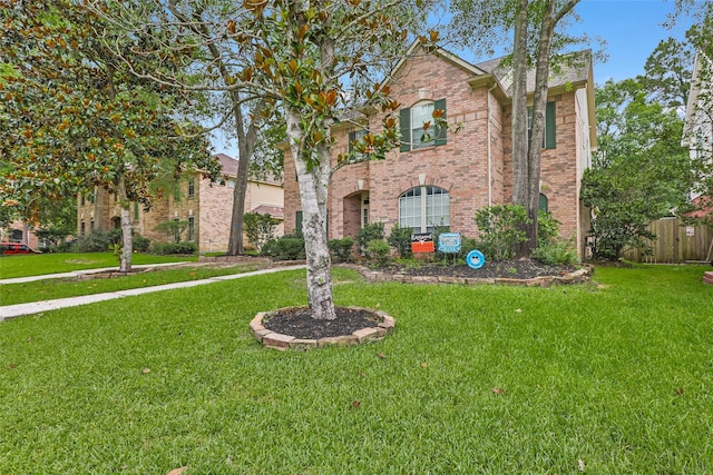 2907 Silverberry Trl, Houston, TX 77345 - traditional-style home with brick siding