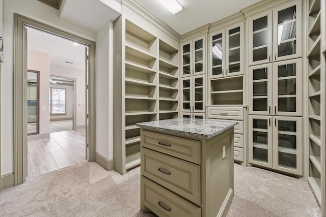 12710 Pebblebrook Dr, Houston, TX 77024 - spacious closet with light carpet