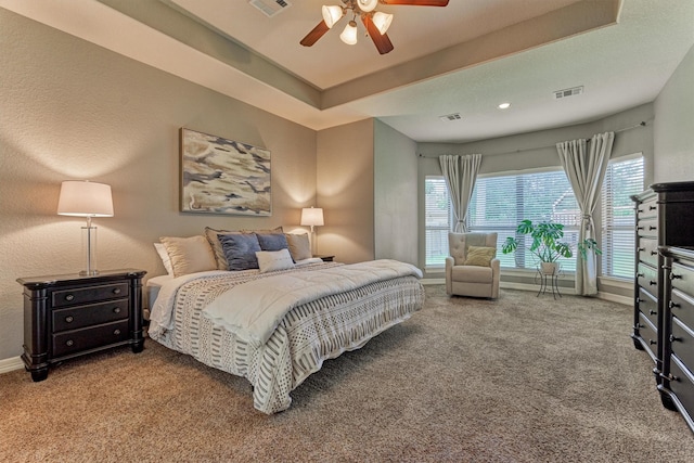 25322 Metzler Creek Dr, Spring, TX 77389 - bedroom featuring carpet floors, ceiling fan, and baseboards