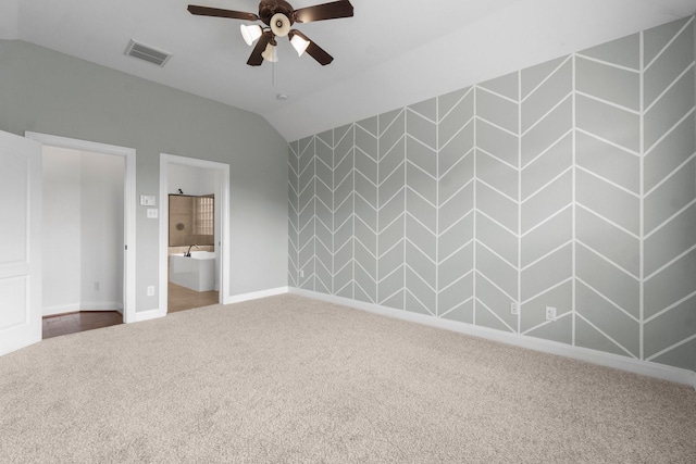 7 Fraiser Fir Pl, Spring, TX 77389 - unfurnished bedroom featuring carpet flooring, vaulted ceiling, and baseboards