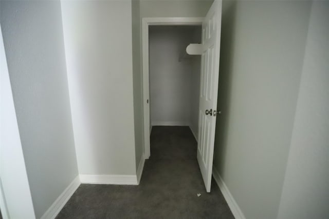 5952 Moonstone St, Port Arthur, TX 77640 - hall with dark colored carpet and baseboards