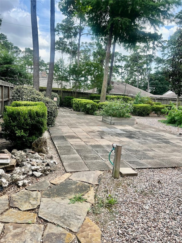 6523 Coral Ridge Rd, Houston, TX 77069 - view of property's community featuring a patio area and a fenced backyard