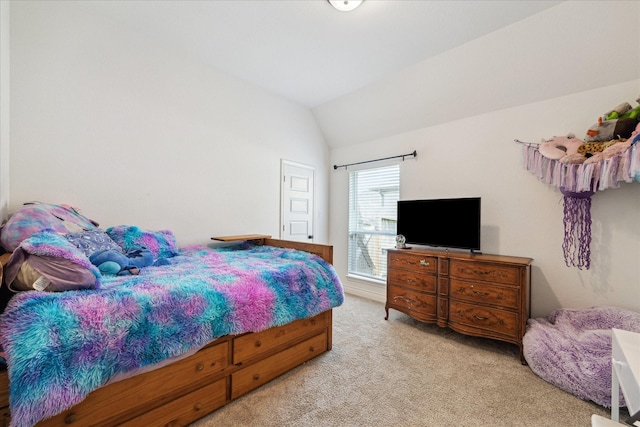 1810 Opal Field Ln, Richmond, TX 77469 - bedroom featuring carpet flooring and vaulted ceiling