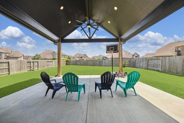 1810 Opal Field Ln, Richmond, TX 77469 - view of patio / terrace with a residential view
