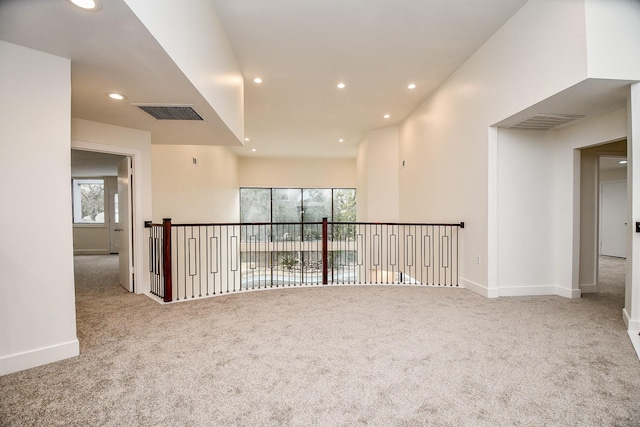 8115 Fondren Lake Dr, Houston, TX 77071 - carpeted empty room with recessed lighting and baseboards