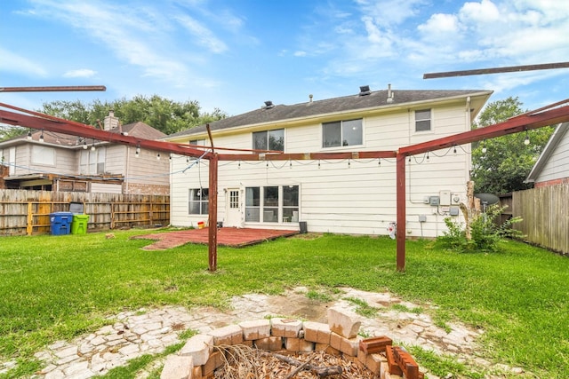 21406 Park Post Ln, Katy, TX 77450 - view of rear view of property