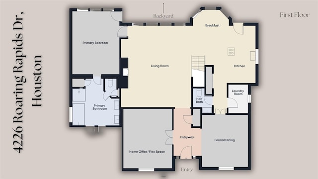4226 Roaring Rapids Dr, Houston, TX 77059 - property floor plan