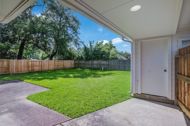 4226 Roaring Rapids Dr, Houston, TX 77059 - view of yard with a patio area