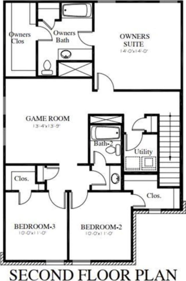 13230 Montane Manor Ln, Houston, TX 77044 - view of floor plan / room layout