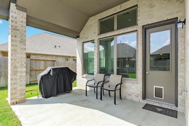 5007 Country Meadows Trl, Rosharon, TX 77583 - view of patio / terrace featuring grilling area
