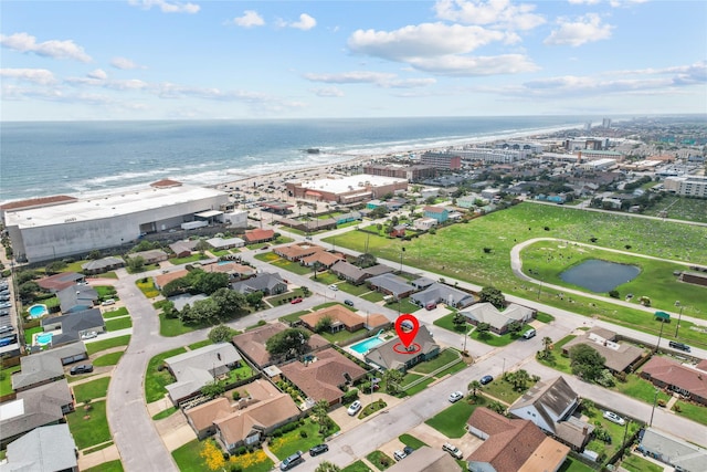 5525 Ibis Dr, Galveston, TX 77551 - view of property location with a large body of water