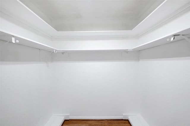 1321 Fountain View Dr Unit 131, Houston, TX 77057 - walk in closet featuring wood finished floors