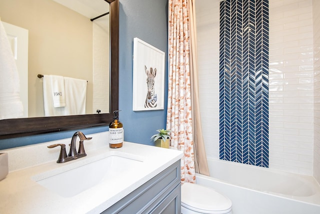 10914 Brambling Wood Dr S, Houston, TX 77043 - full bath featuring vanity, toilet, and shower / bath combo