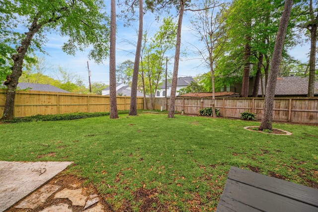 1802 Corral Dr, Houston, TX 77090 - view of yard