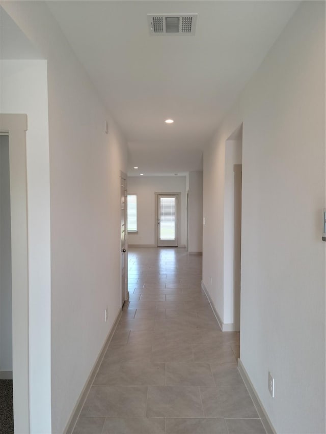 703 Alpine Falls Rd, Rosharon, TX 77583 - corridor with baseboards and recessed lighting