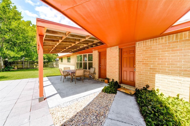 4430 Peridot Ln, Friendswood, TX 77546 - view of patio / terrace