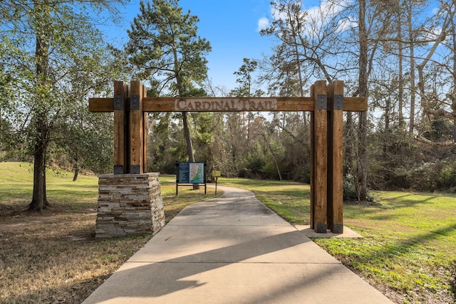 27114 Sofia Forest Dr, Magnolia, TX 77354 - view of property's community featuring a lawn