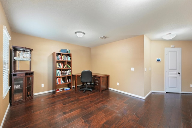 15426 Hope Shadow Ct, Cypress, TX 77429 - office featuring wood-type flooring and baseboards