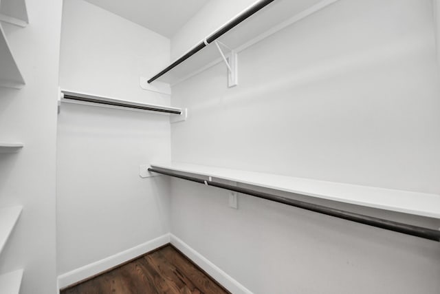 310 Eado Park Cir, Houston, TX 77020 - spacious closet with dark wood-style floors