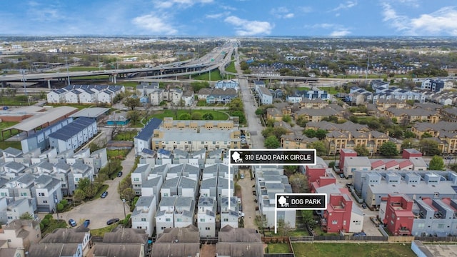 310 Eado Park Cir, Houston, TX 77020 - aerial view of residential area