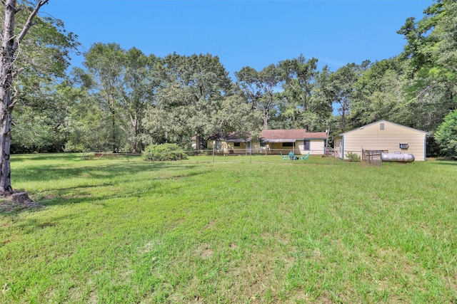 5614 Whipporwill Rd, Conroe, TX 77303 - view of yard