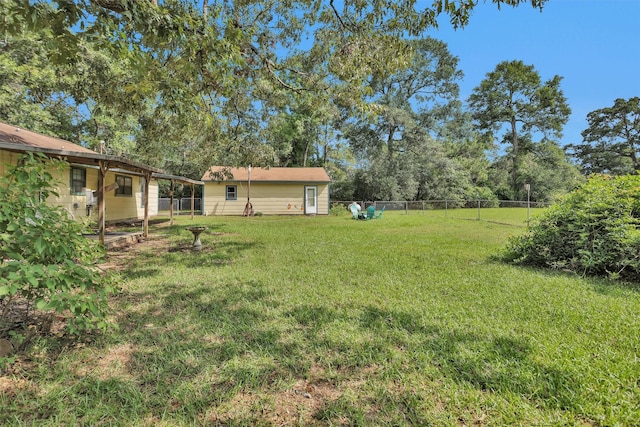 5614 Whipporwill Rd, Conroe, TX 77303 - view of yard