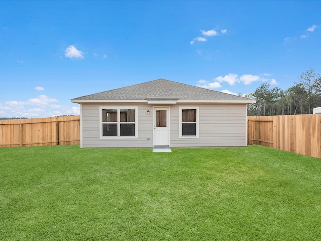 25565 Blossom Ct, Montgomery, TX 77316 - back of house featuring roof with shingles