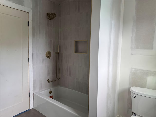 5602 Dumfries Dr, Houston, TX 77096 - bathroom with toilet and shower / bath combination