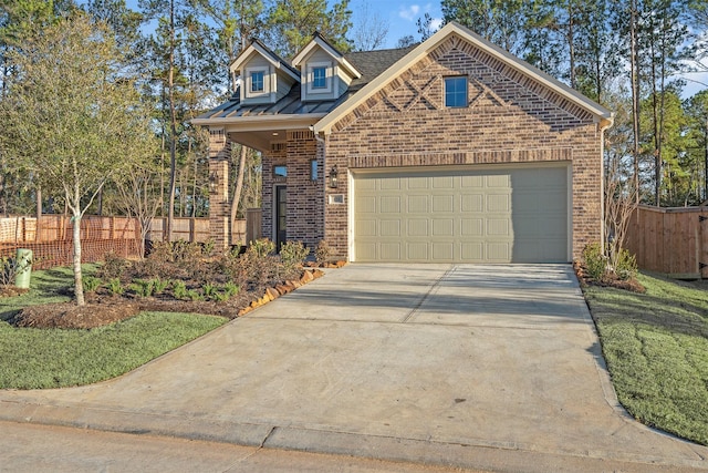 119 Lukewood Cir, Conroe, TX 77318 - traditional home with brick siding, concrete driveway, and an attached garage