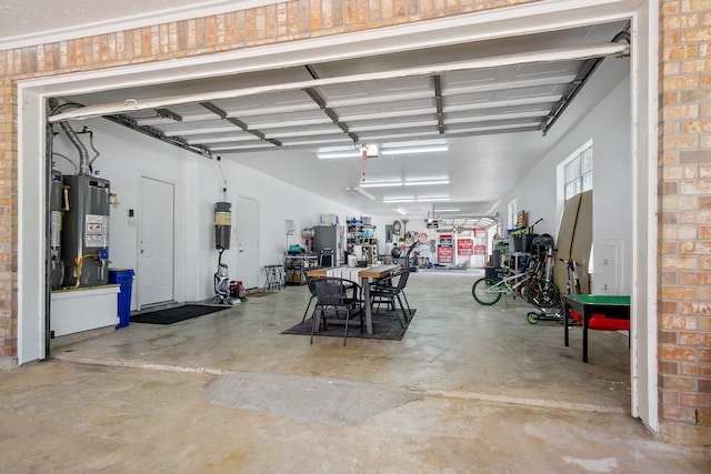 3006 Pecan Way Ct, Richmond, TX 77406 - garage featuring water heater