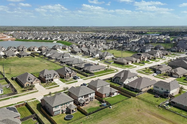 2715 Wembley Way, Rosenberg, TX 77471 - aerial view of residential area featuring a nearby body of water