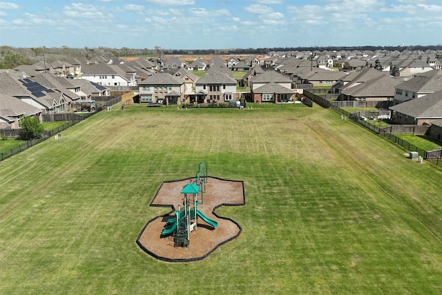 2715 Wembley Way, Rosenberg, TX 77471 - aerial view of residential area featuring a park