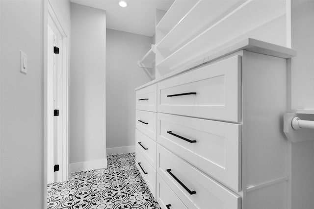 6613 Ave O, Houston, TX 77011 - spacious closet with light tile patterned floors