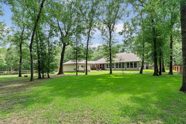 11710 Creek View Ln, Conroe, TX 77385 - view of yard