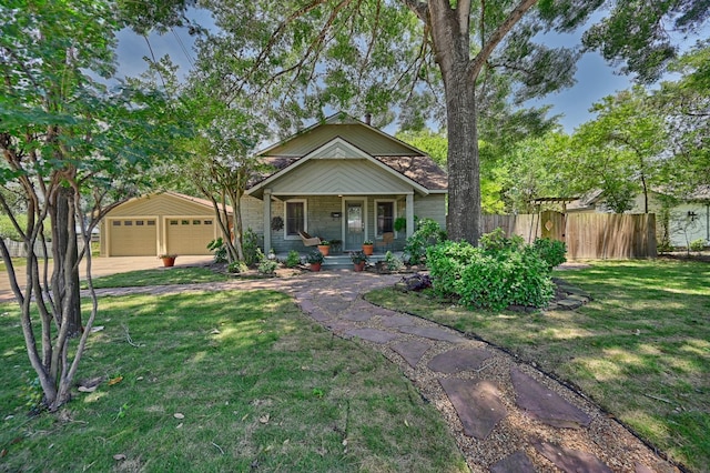 1026 Atchison St, Sealy, TX 77474 - view of front of home featuring a porch